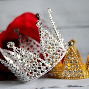 Large  & Med Sized triangle shaped Crown / Tiara